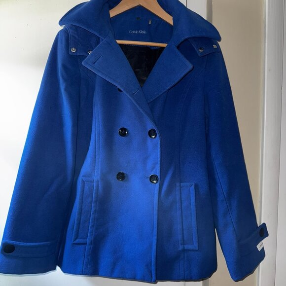 Calvin Klein PeaCoat - W14 - Picture 1 of 6